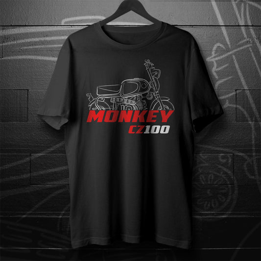 Honda CZ100 Inspired T-Shirt - Motorcycle Tee Shirt for Riders