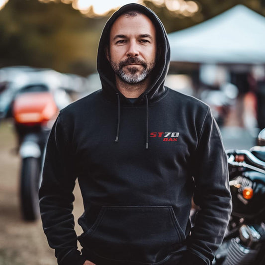 Honda ST70 Dax Inspired Hoodie - Motorcycle Sweatshirt
