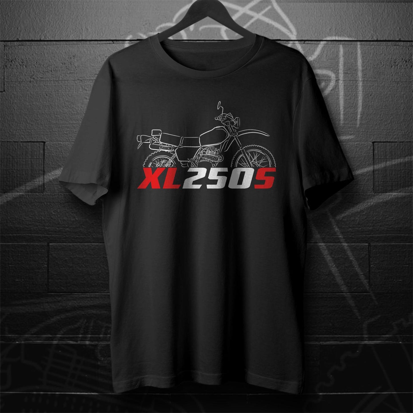 Honda XL250S Inspired T-Shirt - Motorcycle Tee Shirt for Riders