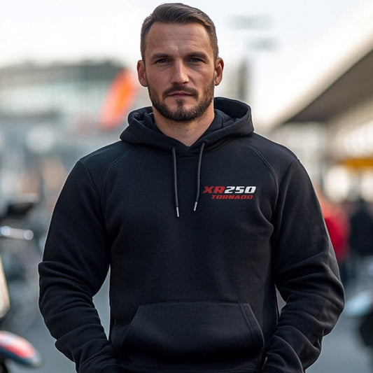 Honda XR250 Tornado Inspired Hoodie - Motorcycle Sweatshirt for Riders