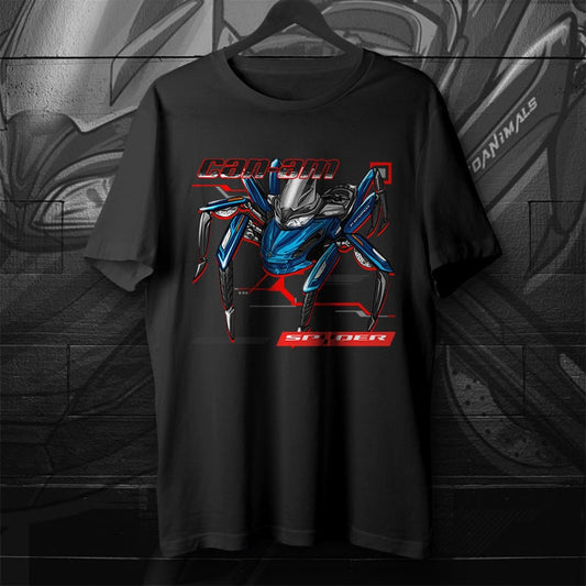 Can-Am Spyder ST 2014-16 T-Shirt - Motorcycle Tee Shirt for Riders