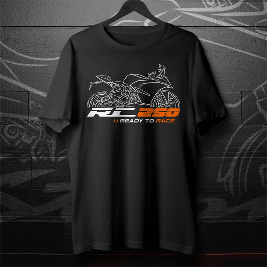 KTM RC 250 T-Shirt - Motorcycle Tee Shirt for Riders
