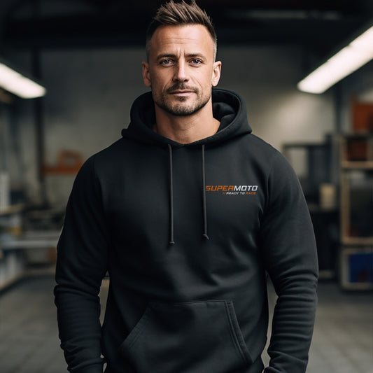 KTM 690 Supermoto Hoodie - Motorcycle Sweatshirt for Riders