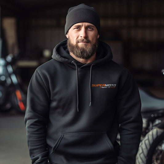 KTM 890 SMT Hoodie - Motorcycle Sweatshirt for SuperMoto Riders