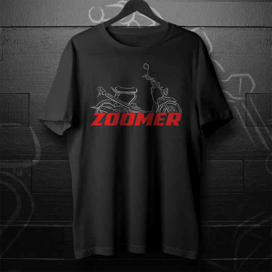 Honda Zoomer 50 Inspired T-Shirt - Motorcycle Tee Shirt for Riders