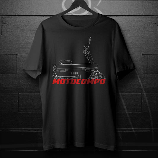 Honda Motocompo Inspired T-Shirt - Motorcycle Tee Shirt for Riders