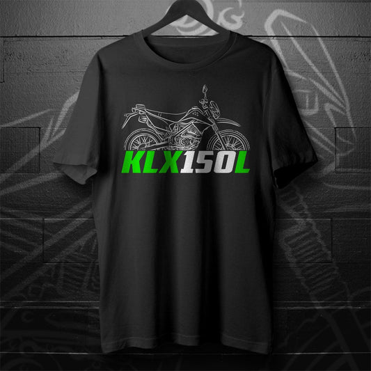 Kawasaki KLX150L Inspired T-Shirt - Motorcycle Tee Shirt for Riders