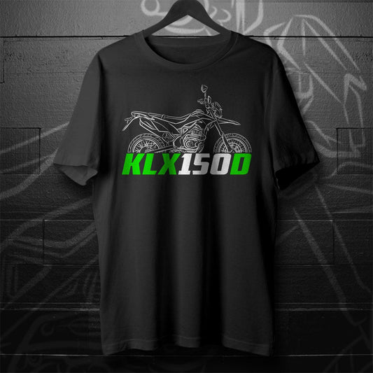 Kawasaki KLX150D Inspired T-Shirt - Motorcycle Tee Shirt for Riders