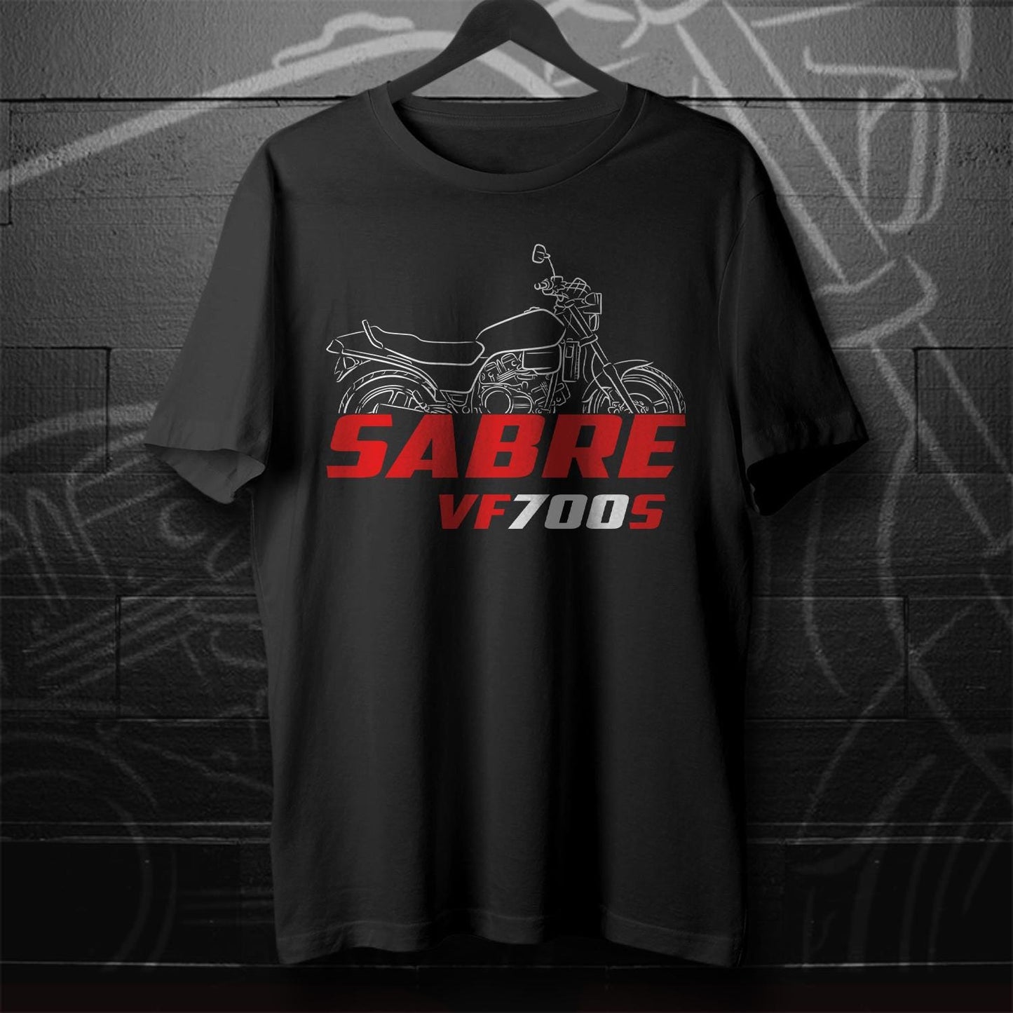Honda VF 700 | C & S Inspired T-Shirt - Motorcycle Tee Shirt for Riders