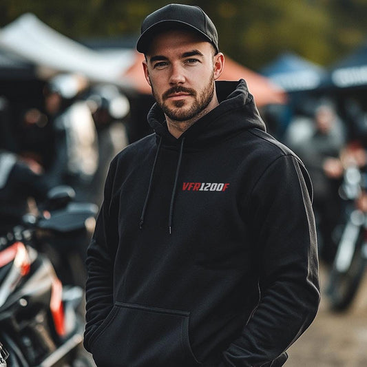 Honda VFR1200F Inspired Hoodie - Motorcycle Sweatshirt for Riders
