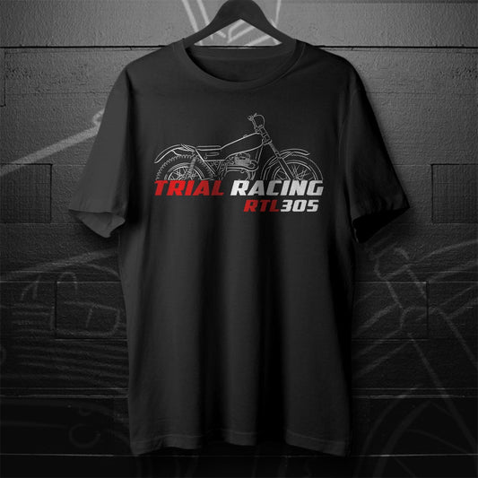 Honda RTL 305 Inspired T-Shirt - Motorcycle Tee Shirt