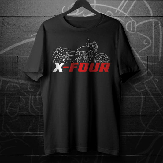 Honda X4 Inspired T-Shirt - Motorcycle Tee Shirt