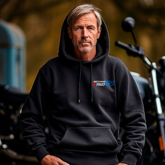 BMW R1150 Hoodie - Motorcycle Sweatshirt for Motorrad Riders
