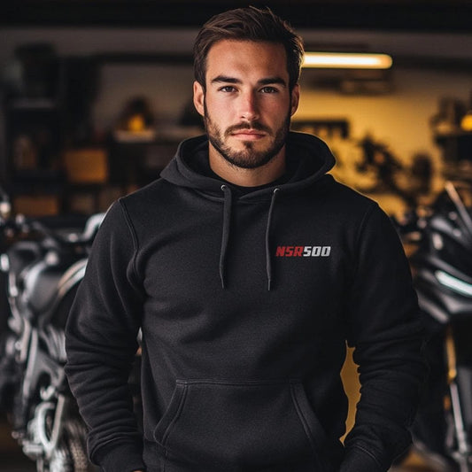 Honda NSR500 Inspired Hoodie - Motorcycle Sweatshirt for Riders