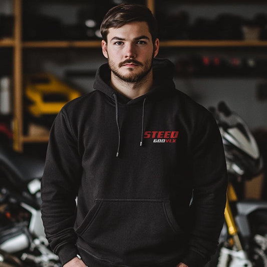 Honda Steed 600 VLX Inspired Hoodie - Motorcycle Sweatshirt for Riders