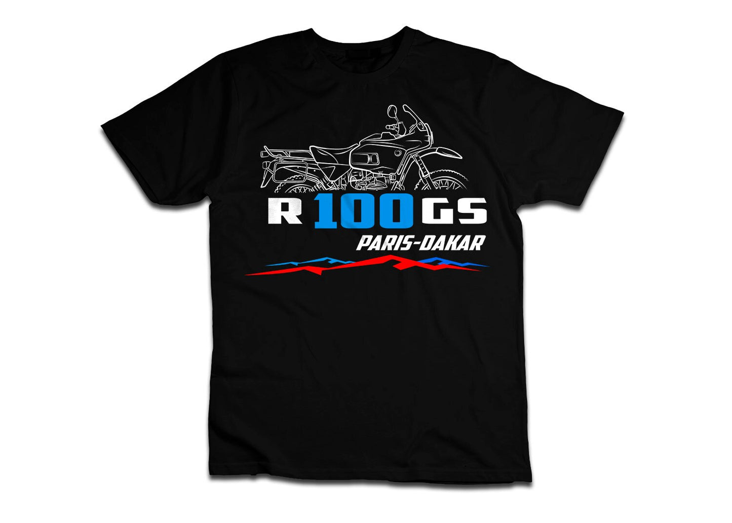 BMW R100 GS T-Shirts - Motorcycle Tee Shirt for Motorrad Riders