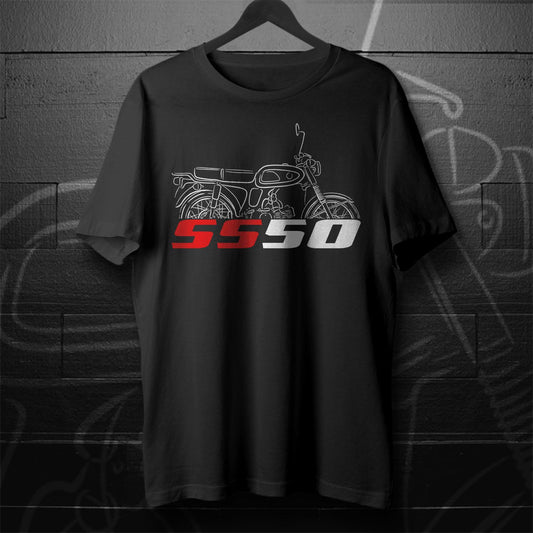 Honda SS50 Inspired T-Shirt - Motorcycle Tee Shirt for Riders