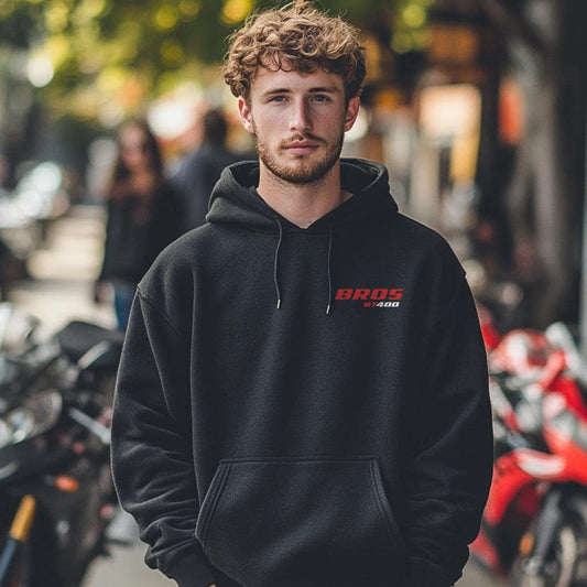 Honda NT400 Bros Inspired Hoodie - Motorcycle Sweatshirt for Riders