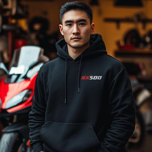 Honda NX500 2024 Inspired Hoodie - Motorcycle Sweatshirt for Riders