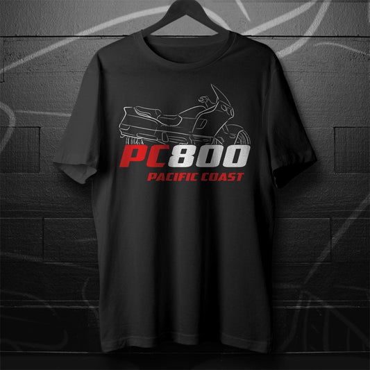 Honda PC800 Pacific Coast Inspired T-Shirt - Motorcycle Tee Shirt for Riders