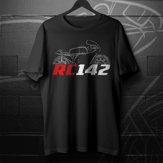 Honda RC142 1959 Inspired T-Shirt - Motorcycle Tee Shirt for Riders