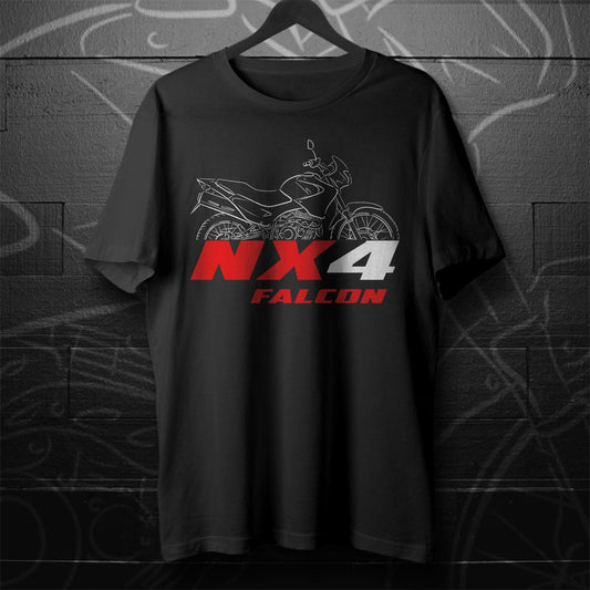 Honda NX4 Falcon Inspired T-Shirt - Motorcycle Tee Shirt for Riders