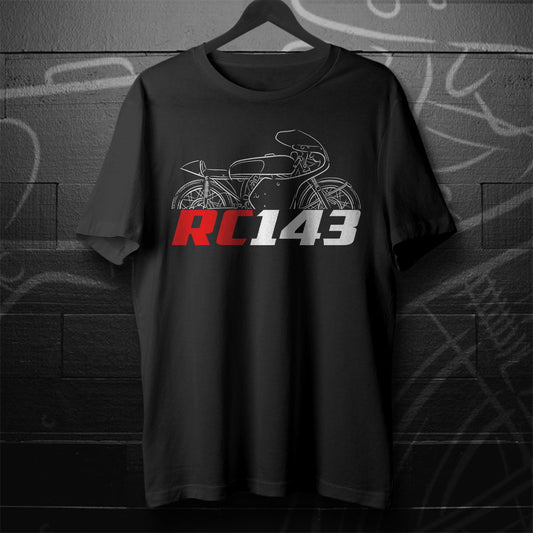 Honda RC143 1960 Inspired T-Shirt - Motorcycle Tee Shirt for Riders