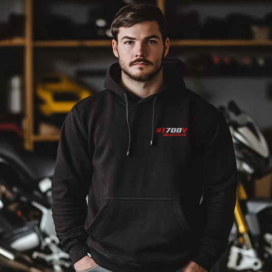 Honda NT700V Deauville Inspired Hoodie - Motorcycle Sweatshirt for Riders