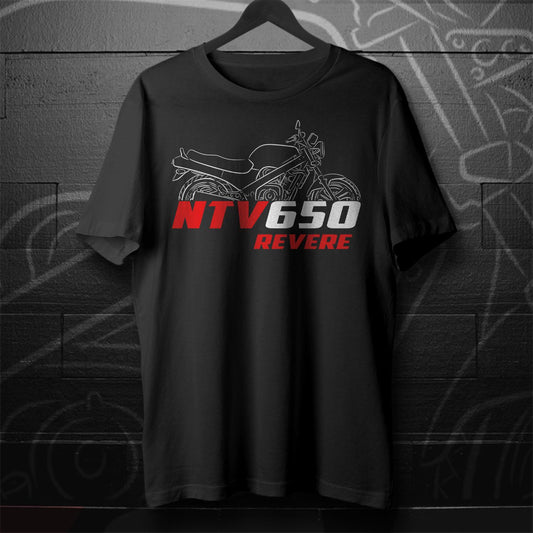 Honda NTV650 Revere Inspired T-Shirt - Motorcycle Tee Shirt for Riders