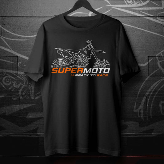 KTM 525 SX Supermoto T-Shirt - Motorcycle Tee Shirt for Riders