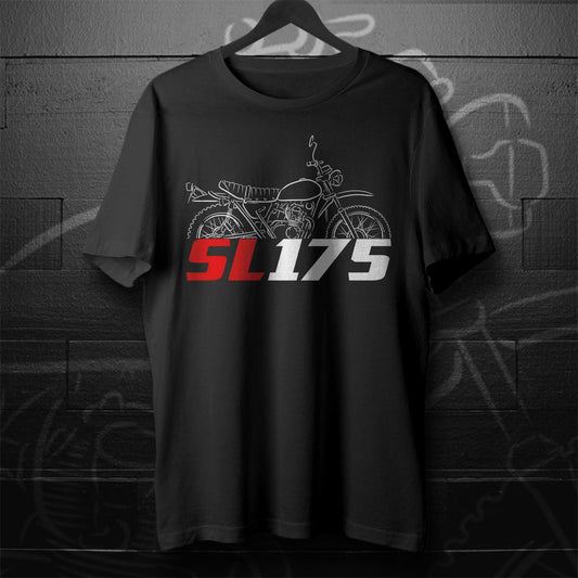 Honda SL175 Inspired T-Shirt - Motorcycle Tee Shirt for Riders