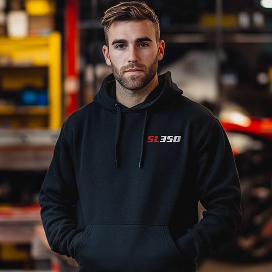 Honda SL350 1969 - 1973 Inspired Hoodie - Motorcycle Sweatshirt for Riders