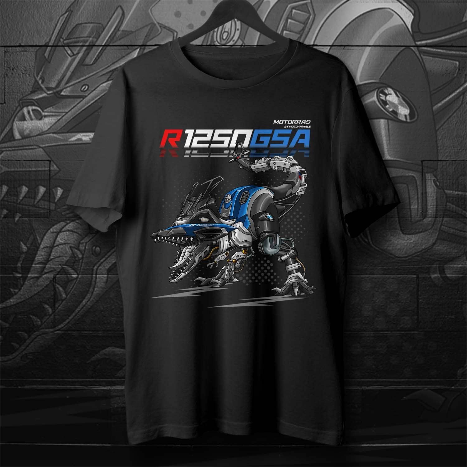 BMW R1250GSA T-Shirt - Motorcycle Tee Shirt for ADV Riders