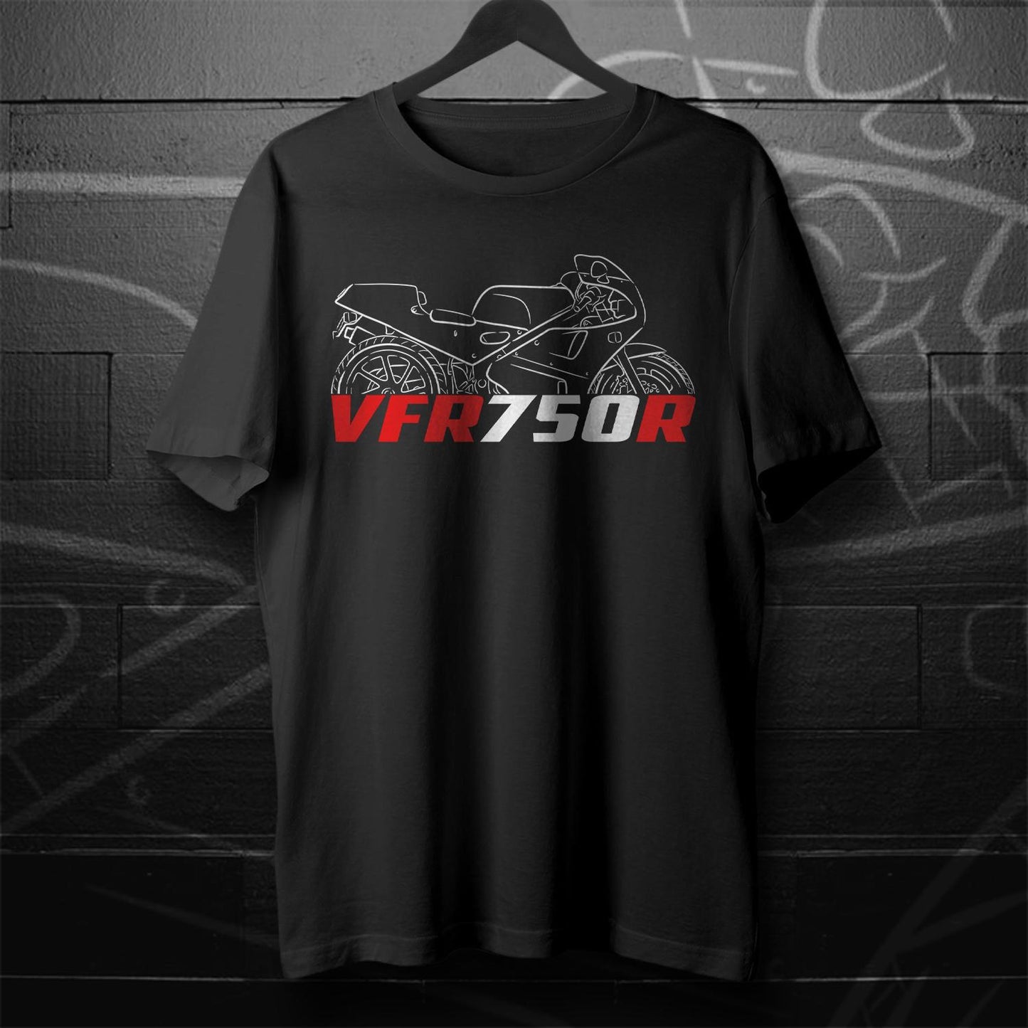Honda VFR750R Inspired T-Shirt - Motorcycle Tee Shirt for Riders