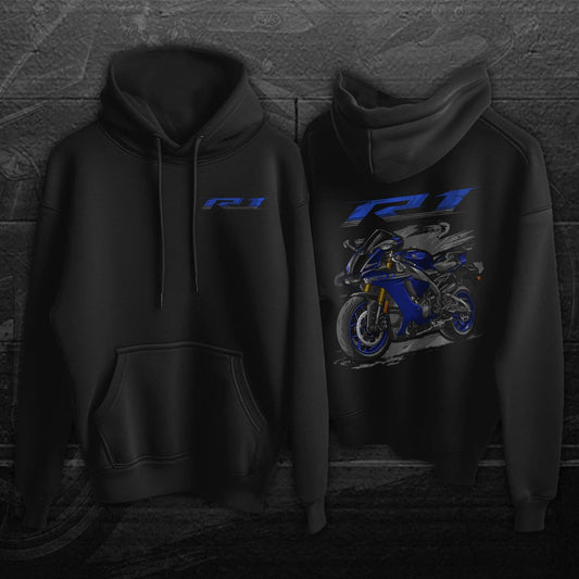 Yamaha YZF-R1 2018-19 Inspired Hoodie - Motorcycle Sweatshirt