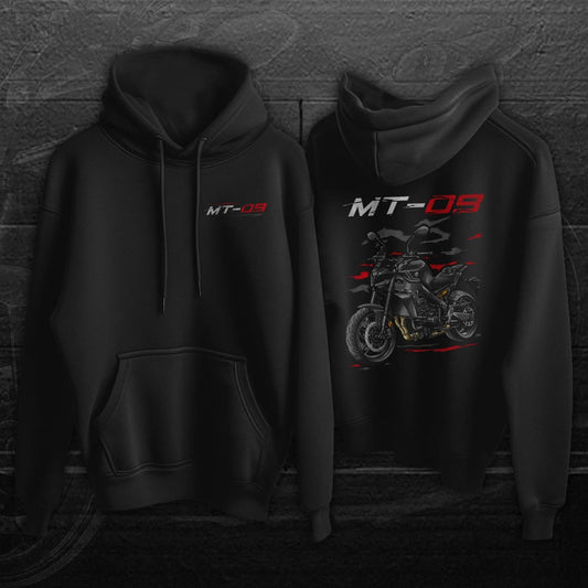 Yamaha MT-09 2024 Inspired Hoodie - Motorcycle Sweatshirt