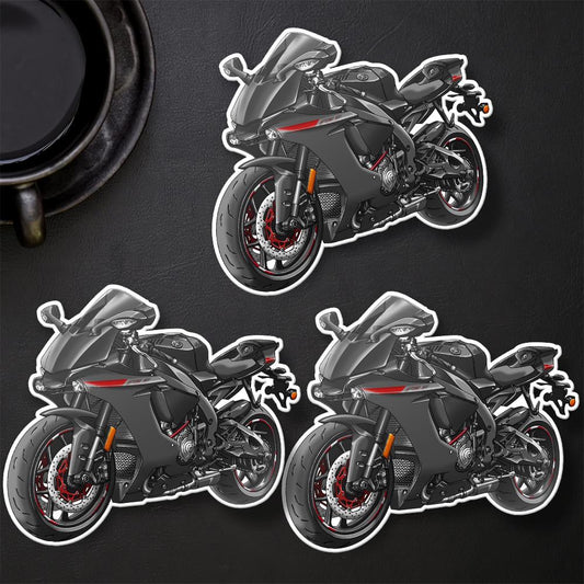 Yamaha YZF-R1 2015-17 Inspired Stickers - Set of 3 Motorcycle Decals
