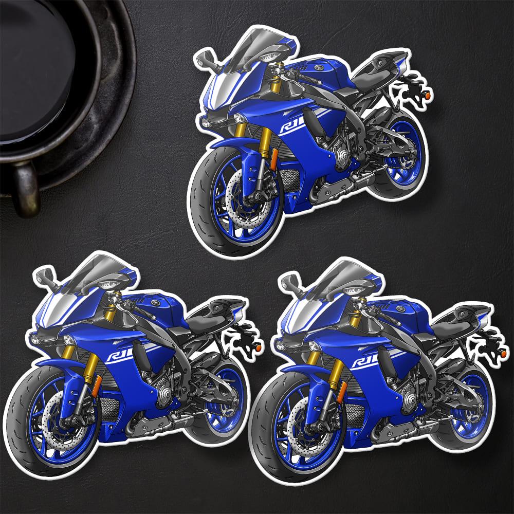 Yamaha YZF-R1 2015-17 Inspired Stickers - Set of 3 Motorcycle Decals