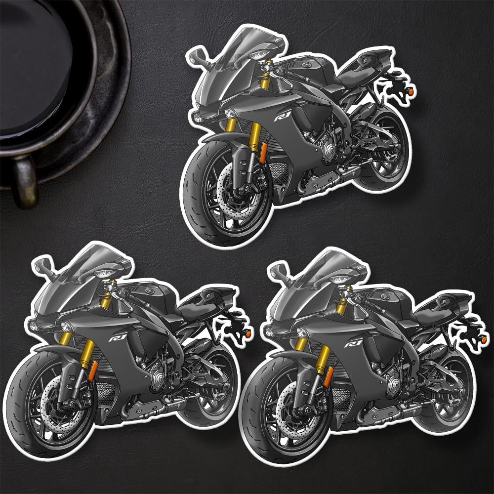 Yamaha YZF-R1 2015-17 Inspired Stickers - Set of 3 Motorcycle Decals