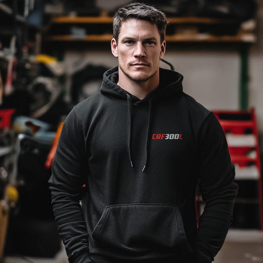 Honda CRF300 | L | LS | L Rally & RX Enduro Inspired Hoodie - Motorcycle Sweatshirt