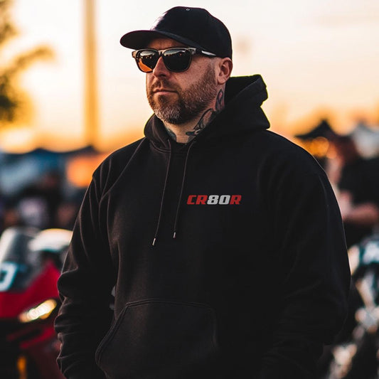 Honda CR80R Inspired Hoodie - Motorcycle Sweatshirt