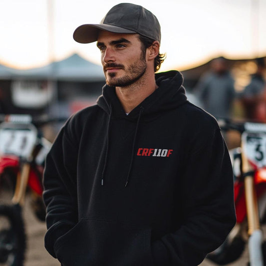 Honda CRF 110F Inspired Hoodie - Motorcycle Sweatshirt