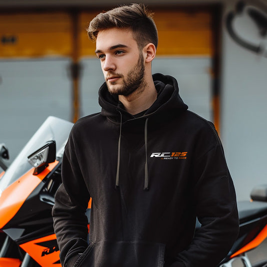 KTM RC 125 Hoodie - Motorcycle Sweatshirt for Riders