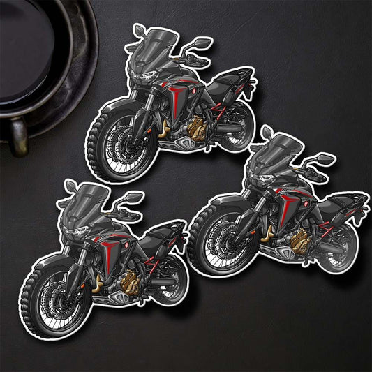 Honda CRF1100L Africa Twin 2020-23 Inspired Stickers - Set of 3 Motorcycle Decals