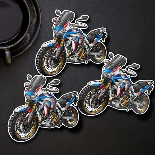 Honda CRF1100L Africa Twin ADV Sports 2020-24 Inspired Stickers - Set of 3 Motorcycle Decals