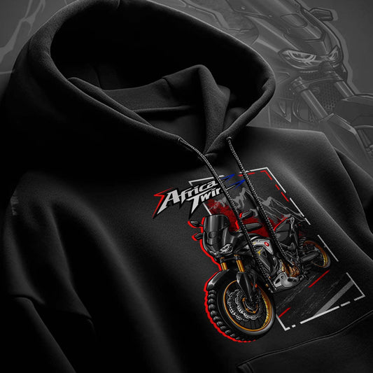 Honda CRF1100L Africa Twin ADV Sports 2020-24 Inspired Hoodie - Motorcycle Sweatshirt