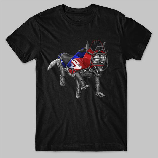 Honda Afriсa Twin XRV75O Inspired T-Shirt - ADV Motorcycle Tee Shirt