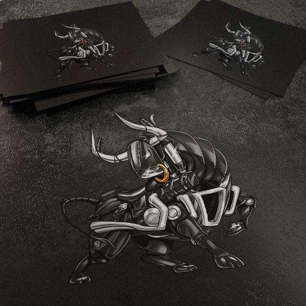 Honda VTX1800 Inspired Stickers - Set of 3 Motorcycle Decals