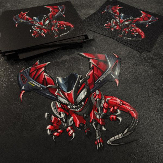 Honda CBR 1000RR 2006-07 Inspired Stickers - Set of 3 Motorcycle Decals