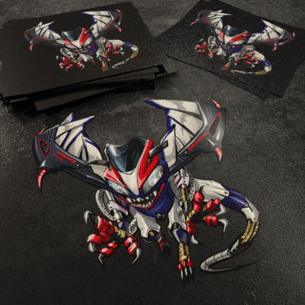 Honda CBR 1000RR 2006-07 Inspired Stickers - Set of 3 Motorcycle Decals